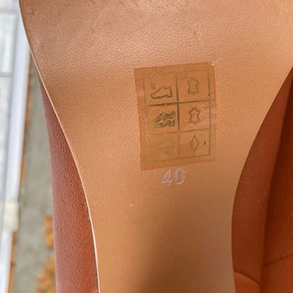 See By Chloe chestnut Leather Ankle Length Boots Size 40/9.5 - Picture 8 of 13